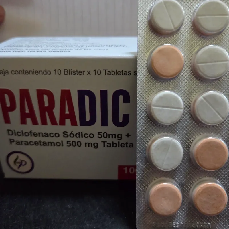 Diclofenaco sódico con paracetamol