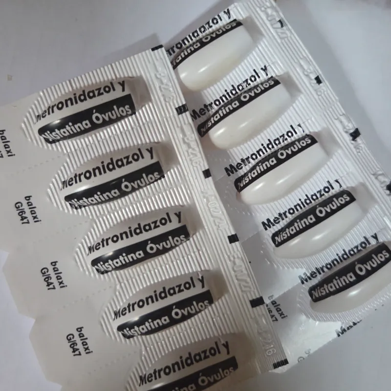 Ovulos Metronidazol + Nistatina