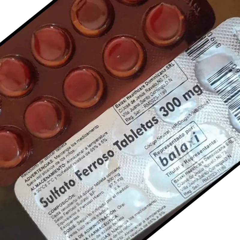 Sulfato ferroso