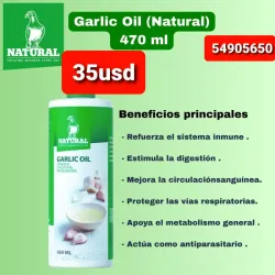 Aceite de ajo natural 