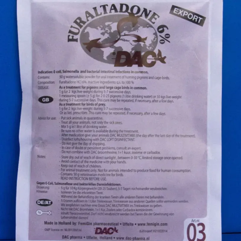 DAC FURALTADONA 6% 50g