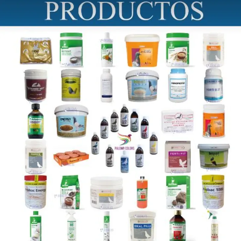 Todo tipo de medicamentos para palomas