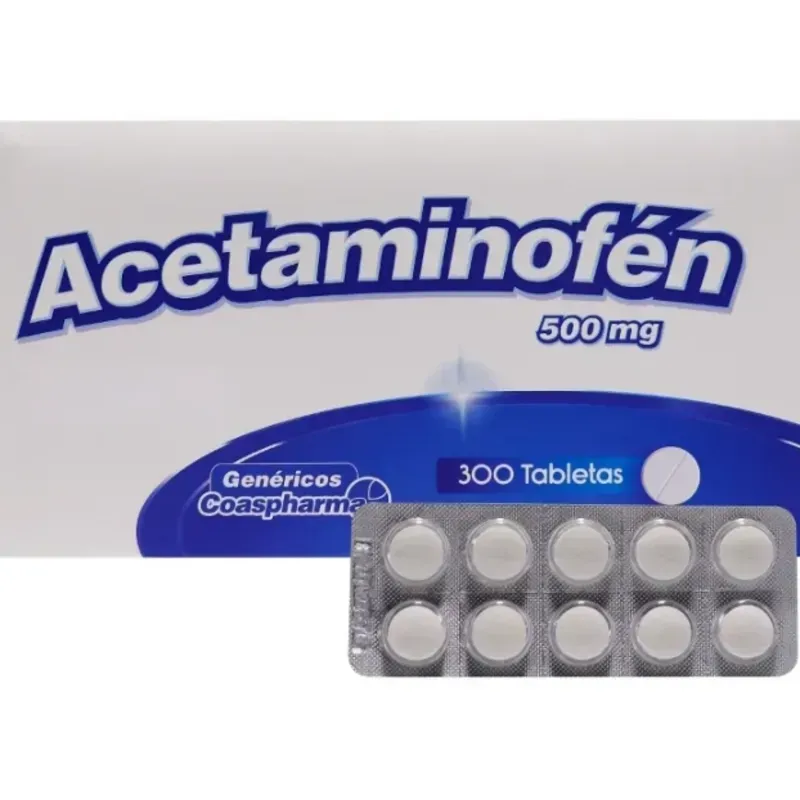 💊 Acentaminofen (10 tab de 500 mg)