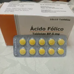 💊 Ácido Fólico (10 tab de 5 mg)