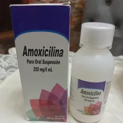 🍼 Amoxicilina (pomo de 60 ml de 250mg/5 ml)