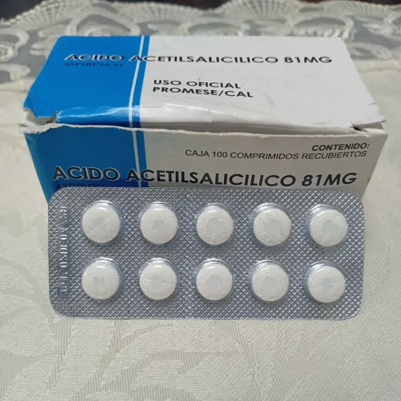 💊 Aspirina (10 tab de 81 mg)