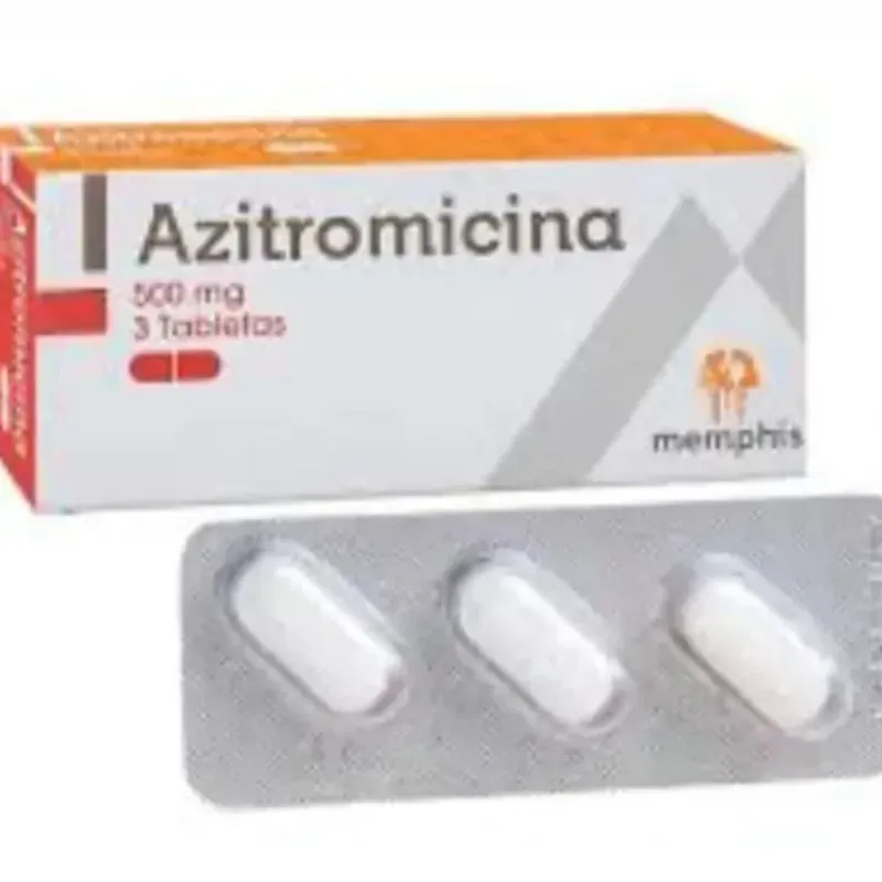 馃拪 Azitromicina (3 tab de 500 mg)