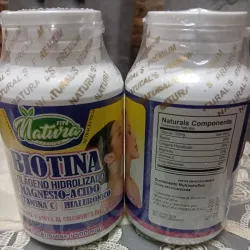 👉 Biotina ,Colágeno Hidrolizado, Magnesio-Acido Hialurónico Vitamina C 