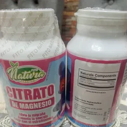 👉 Citrato de Magnesio