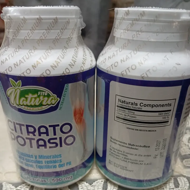 馃憠 Citrato de Potasio