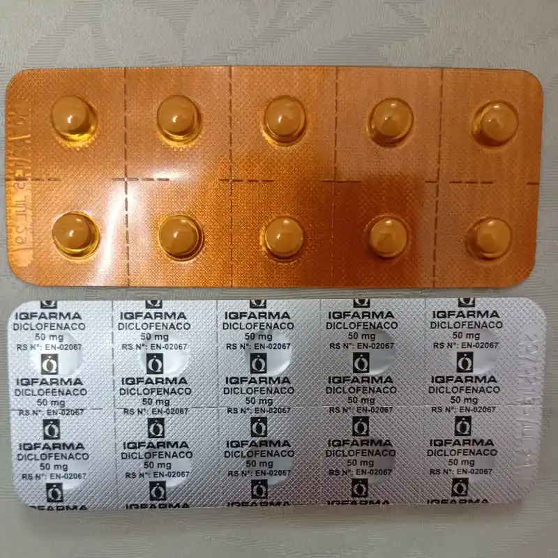 馃拪 Diclofenaco S贸dico (10 tab de 50 mg)