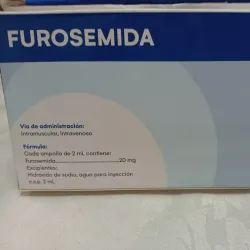 💉 Furosemida Inyectable  (1 bulbo) (20 mg/2ml)