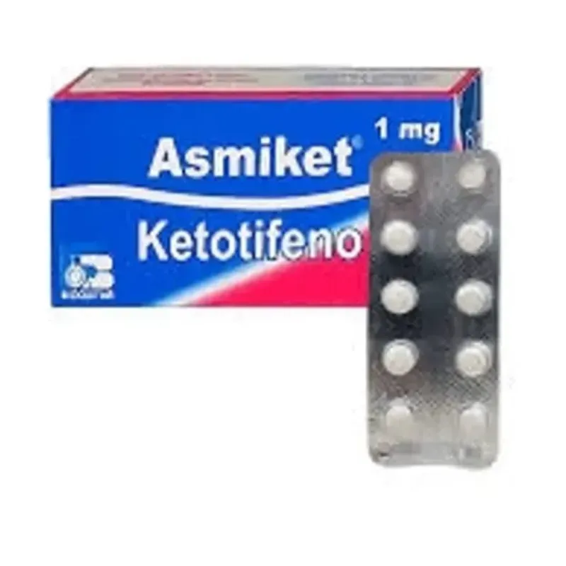 💊 Ketotifeno (10 tab de 1 mg)