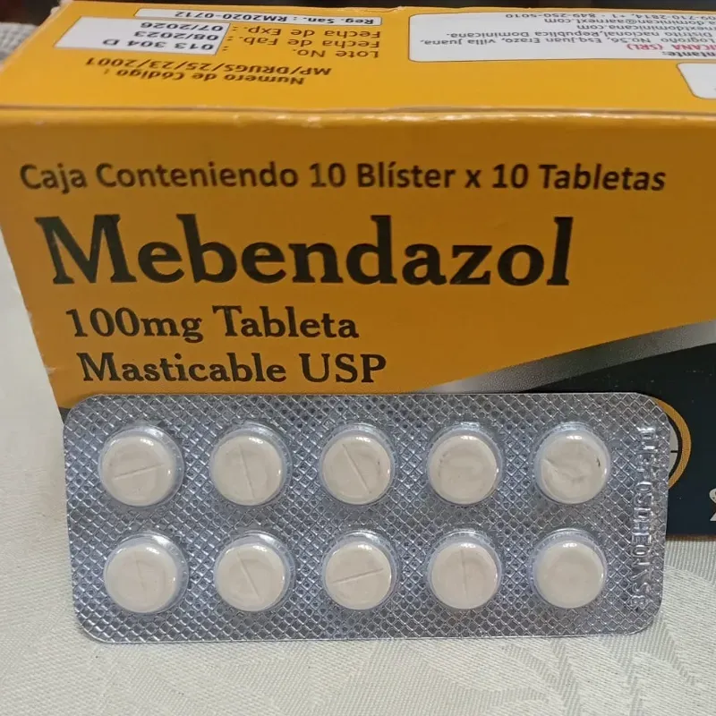 馃拪 Mebendazol (10 tabs de 100 mg)
