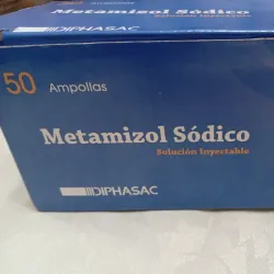 💉 Metamizol Sódico Inyectable (Dipirona) (1 bulbo de 1g/2 ml)