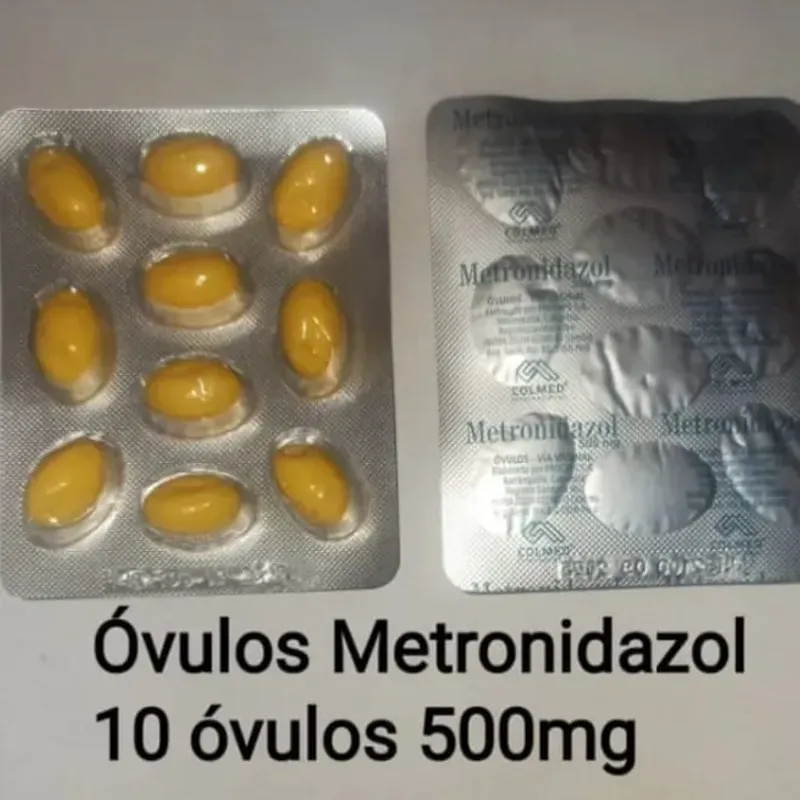 馃憠 脫vulos de Metronidazol (500 mg)