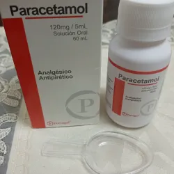 🍼 Paracetamol (pomo de 120 ml, sabor a fresa)