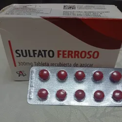 💊 Sulfato Ferroso (10 tab de 300 mg)