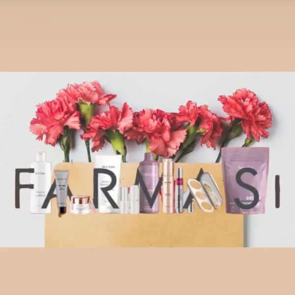 Farmasi es una marca con productos de cuidado personal, maquillaje, skincare, salud y bienestar 