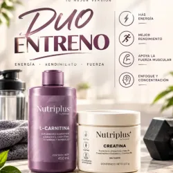 Duo entreno L carnitina+ creatina