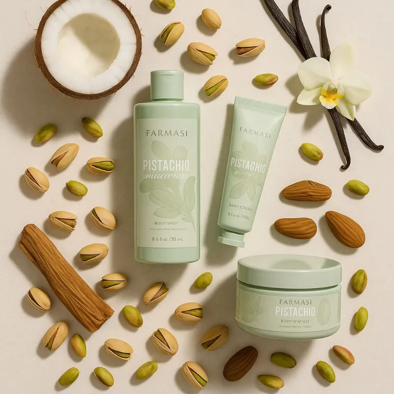 Gel de baño de pistacho