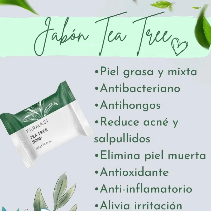 Jabón de Árbol de Té 