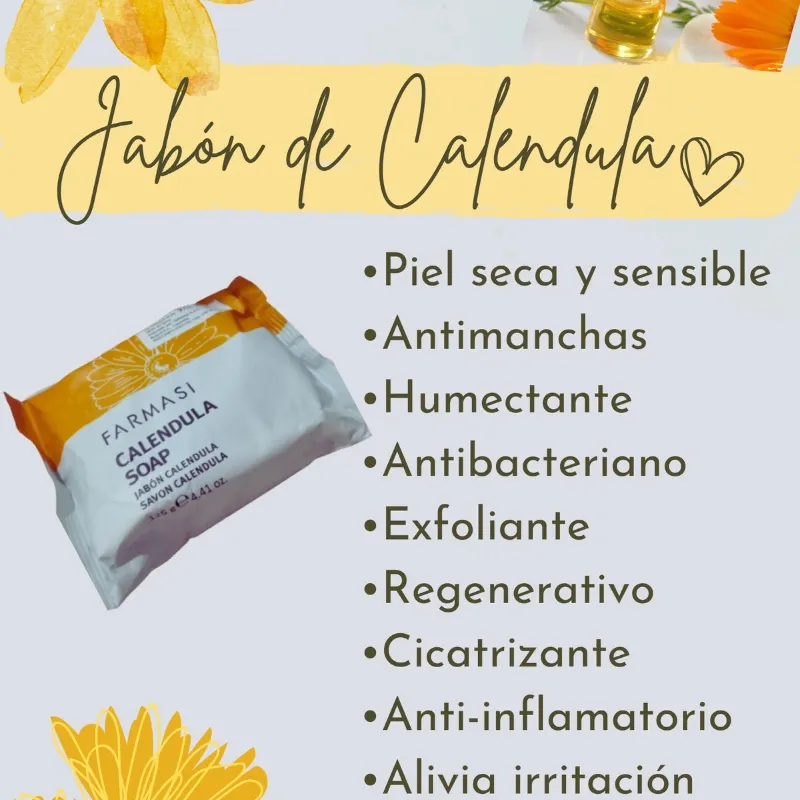 Jabón de caléndula 