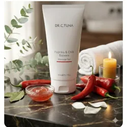 Gel de Masaje Paprika y Chili. Dr. C. Tuna