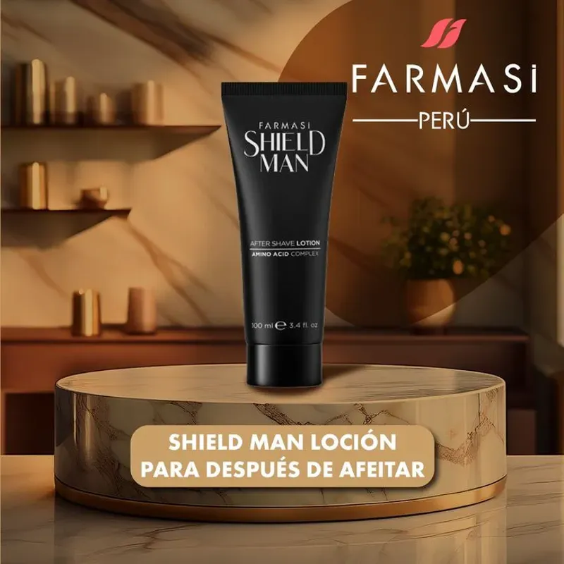 After shave Shield Man