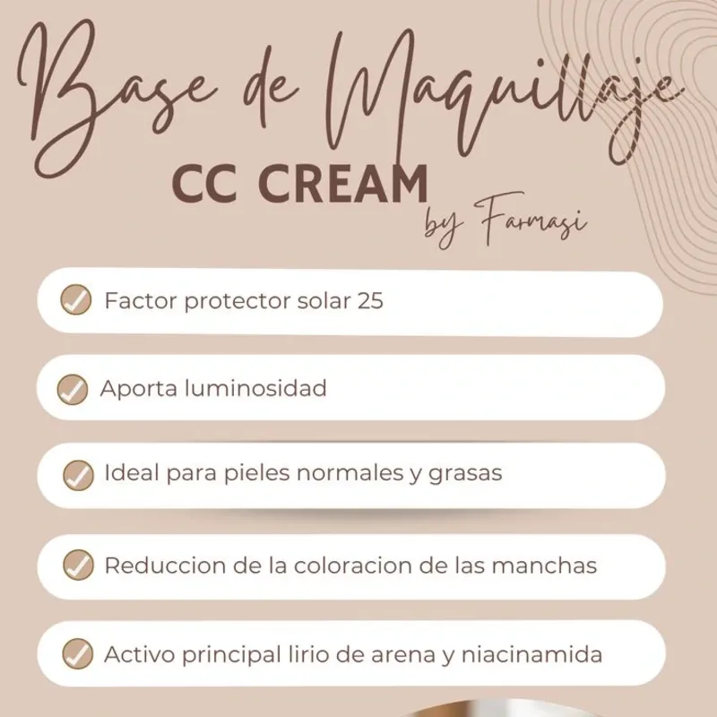 Base CC con Protector Solar