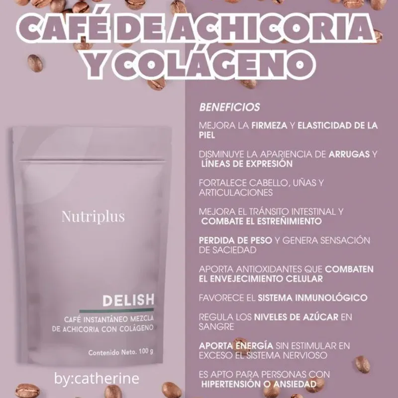 Café Chicori con colágeno