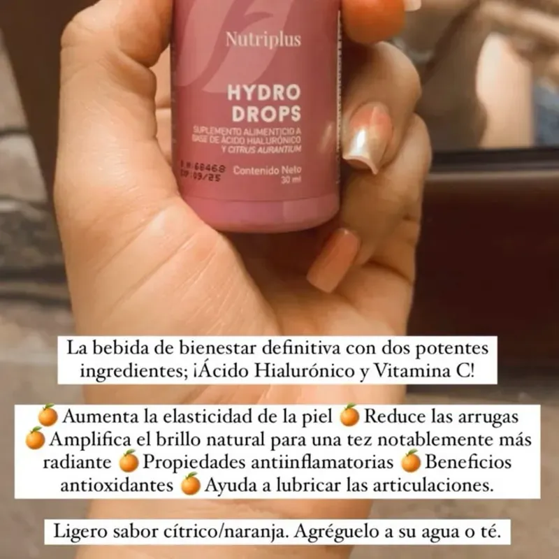 Hydro Drops (Ácido Hialurónico) 30 ml