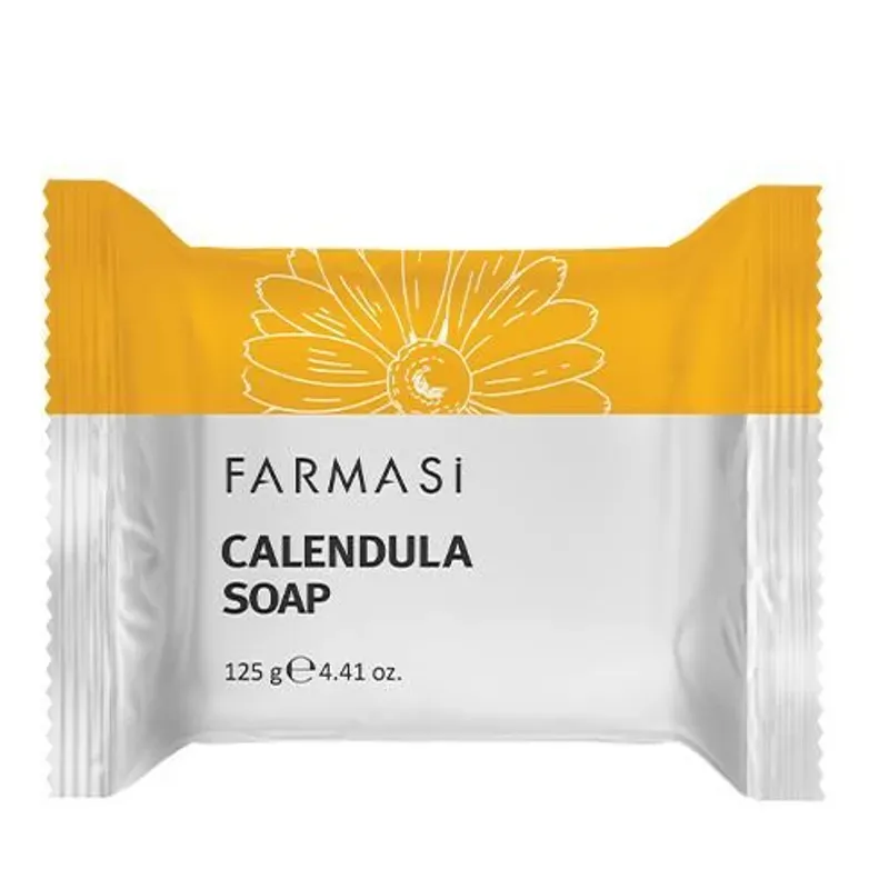 Jabón Caléndula 125g Cicatrizante, elimina manchas, aclara zonas oscuras, hidratante