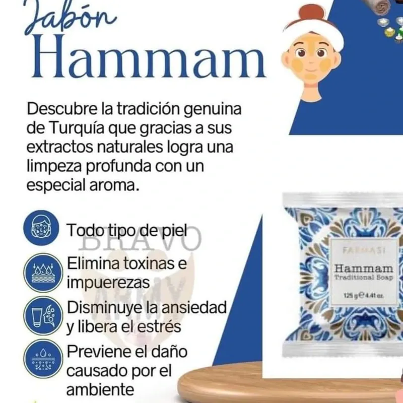 Jabón Hamman baño turco