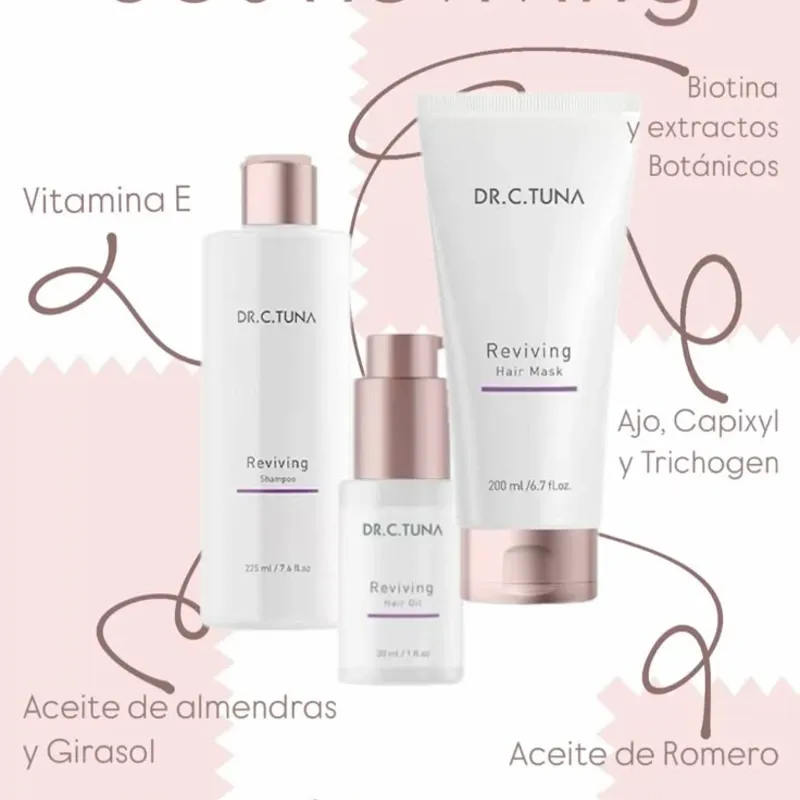 Línea Reviving crecimiento cabello