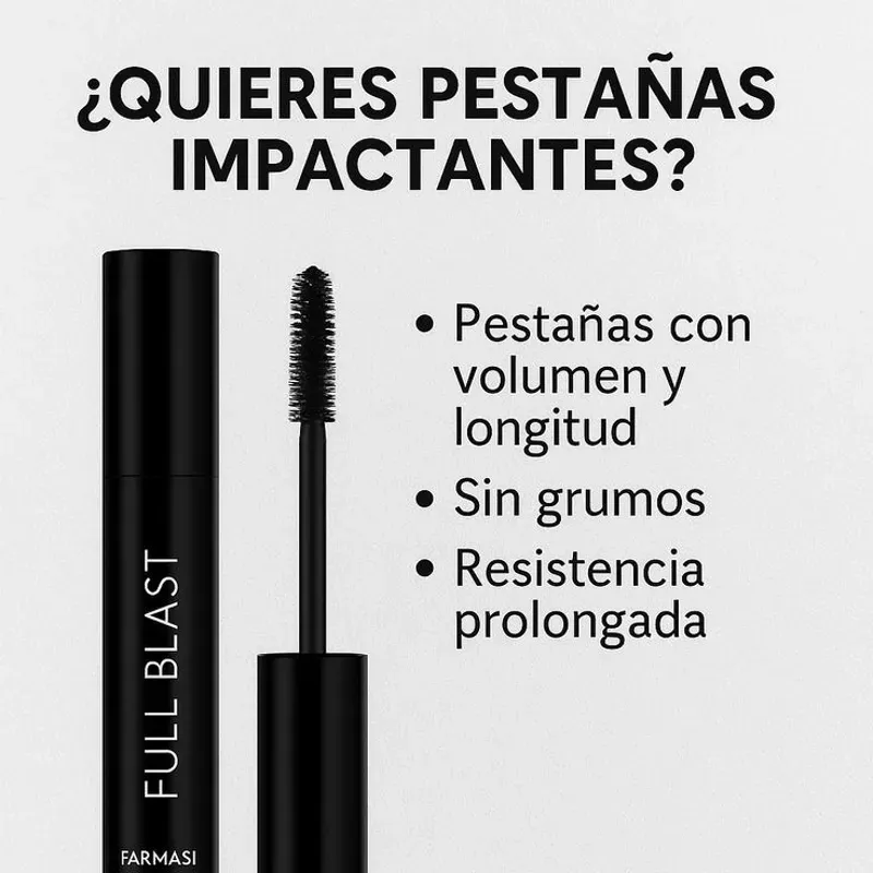 Máscara de Pestañas Full Blast