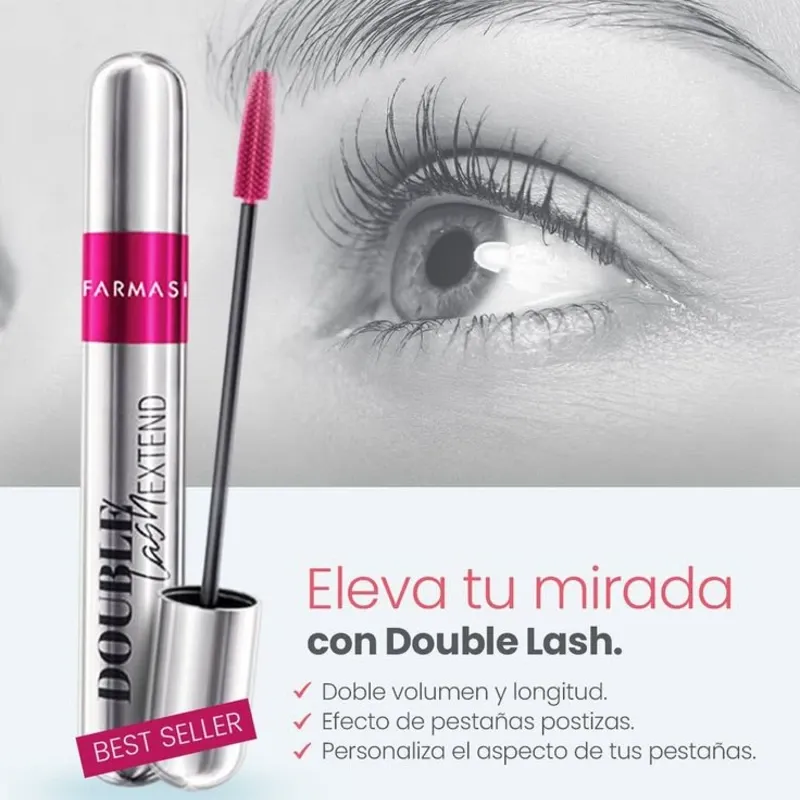 Mascara pestañas Double Lash