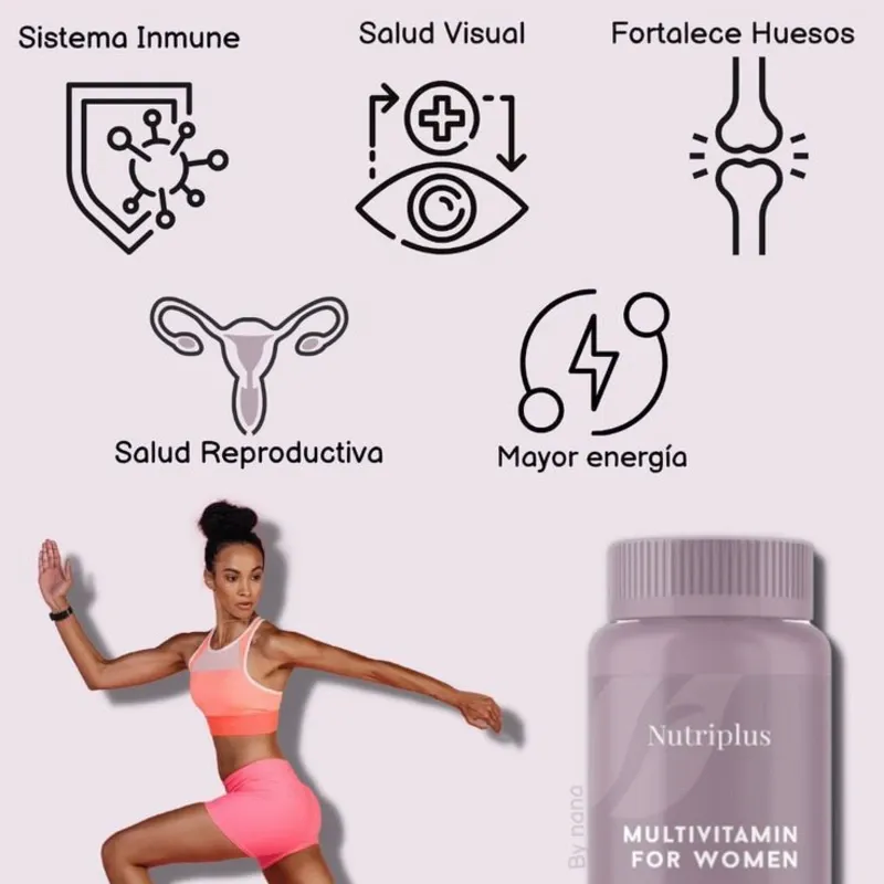 Multivitaminas para mujer
