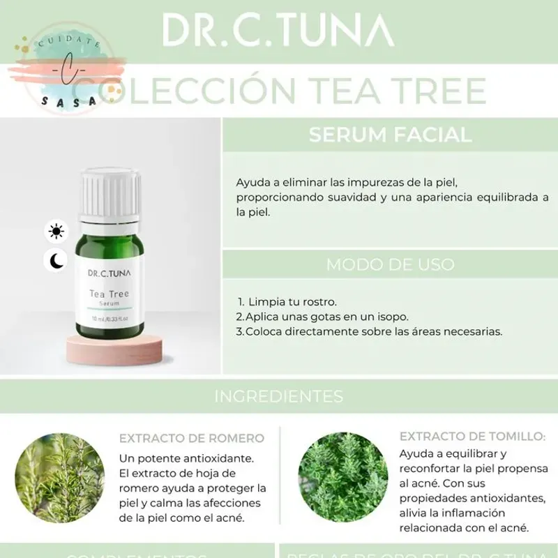 Sérum de Tea Tree DR.C.Tuna 10ml