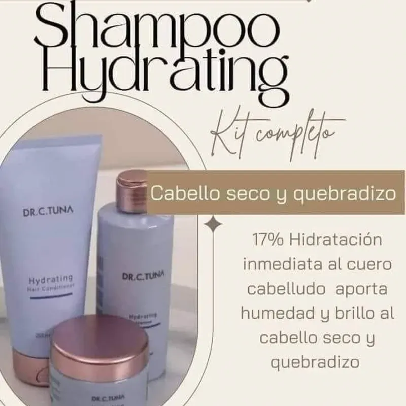 Shampú Hidratante para cabellos cecos
