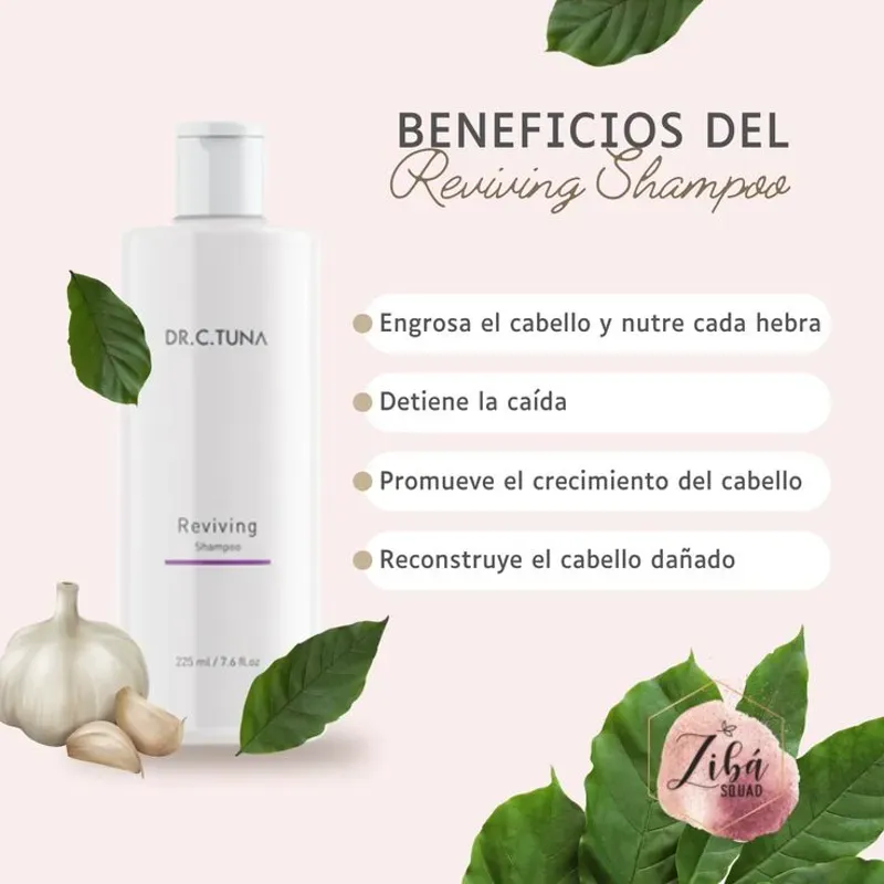 Shampú Reviving para la alopecia y caída del cabello