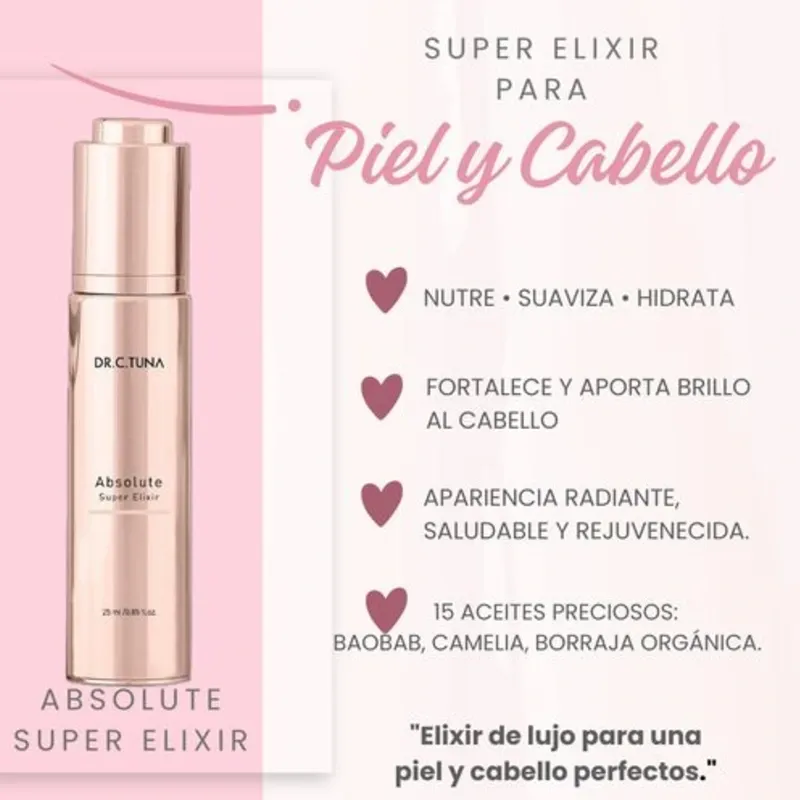 Super Elixir compuesto por más de 21 aceites naturales