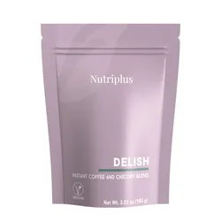 Deliciosa mezcla de café instantáneo y achicoria