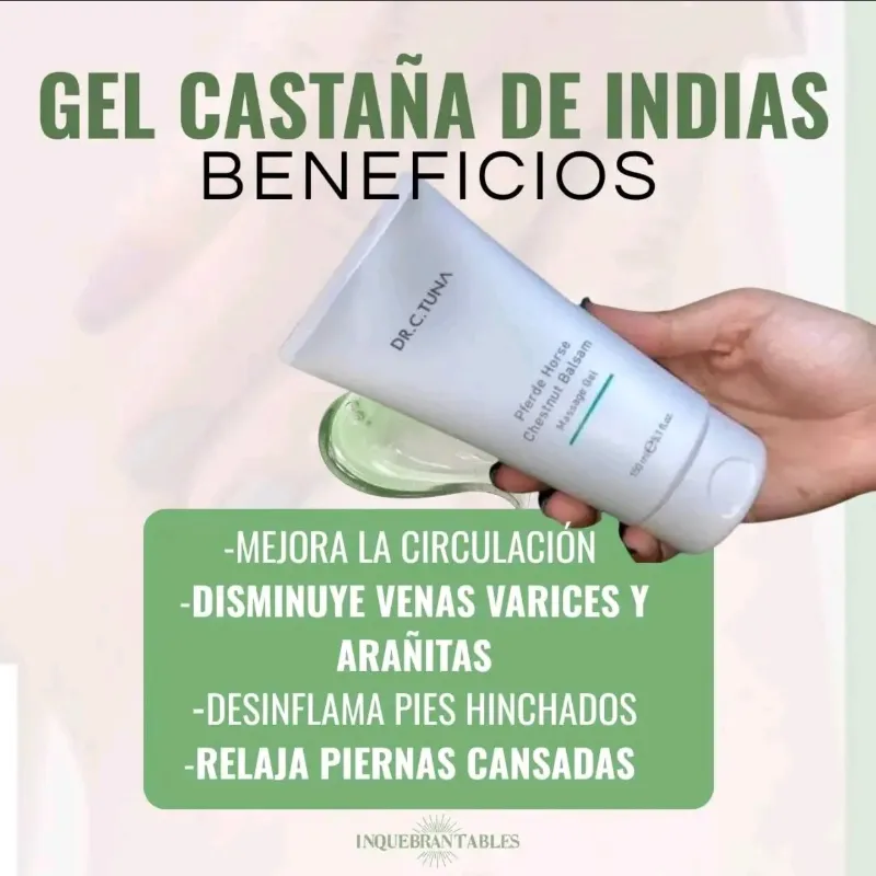 Dr. C. Gel de Masaje Atún Pferde Bálsamo de Castaño de Indias