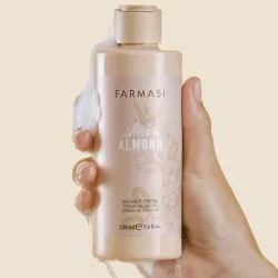 Gel de baño con manteca de karité y almendras
