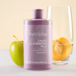 Nutriplus L-Carnitina Manzana y Melocotón
