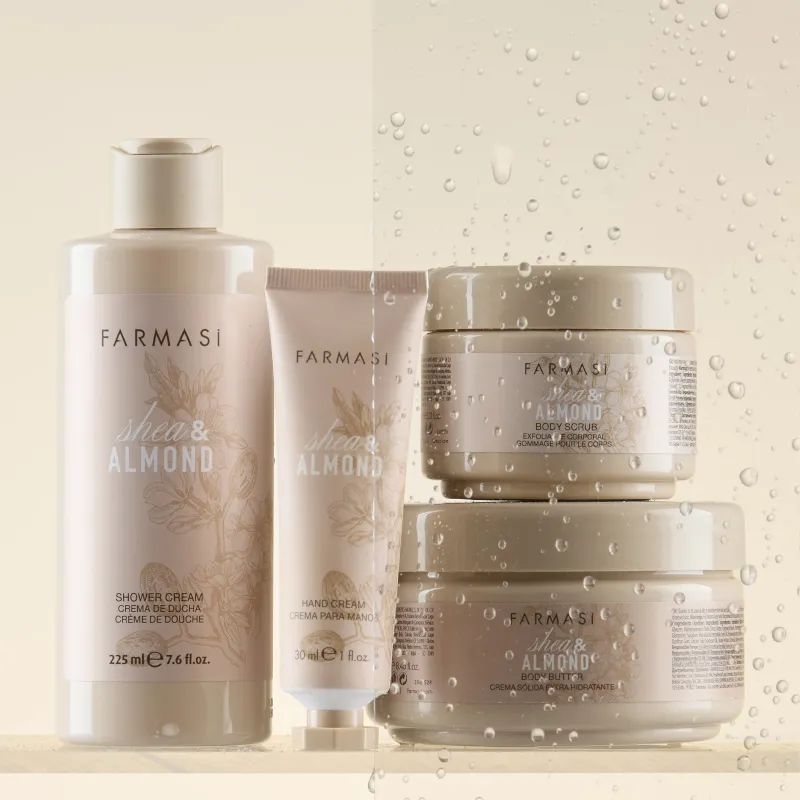 Set corporal de manteca de karité y almendras