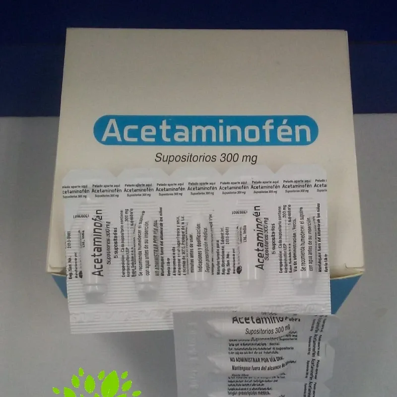 ACETAMINOPHEN 5TAB 300mg (Supositorio)