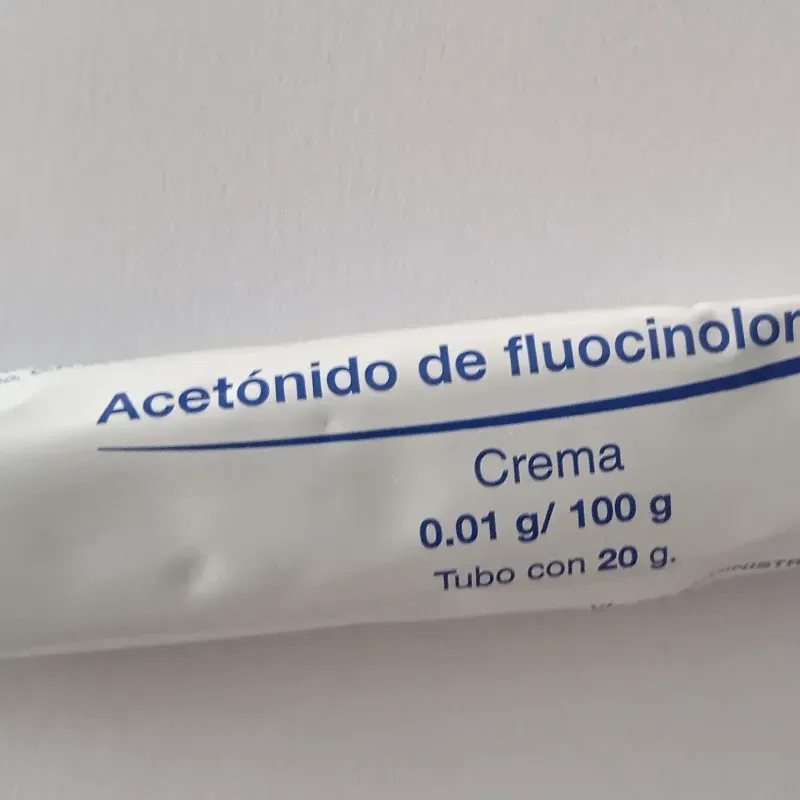 Acetonido de Fluocinolona 20g. 0.01mg/100mg (Sustituto de la Triancinolona)