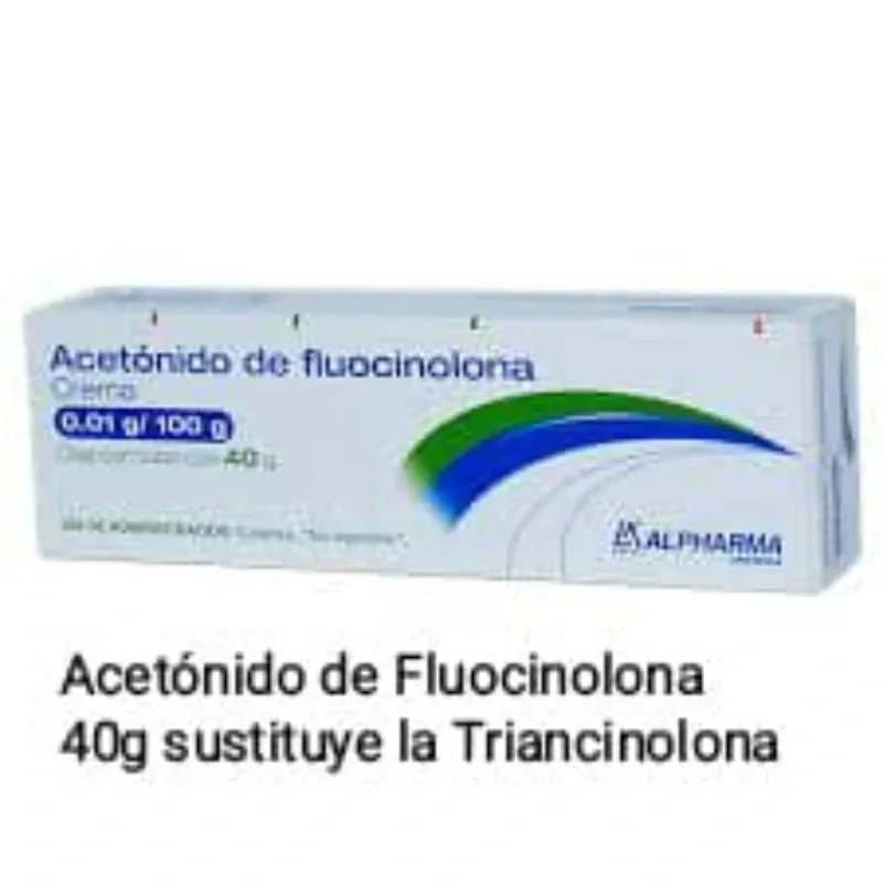 Acetonido de Fluocinolona 40g. 0.01mg/100mg (Sustituto de la Triancinolona)